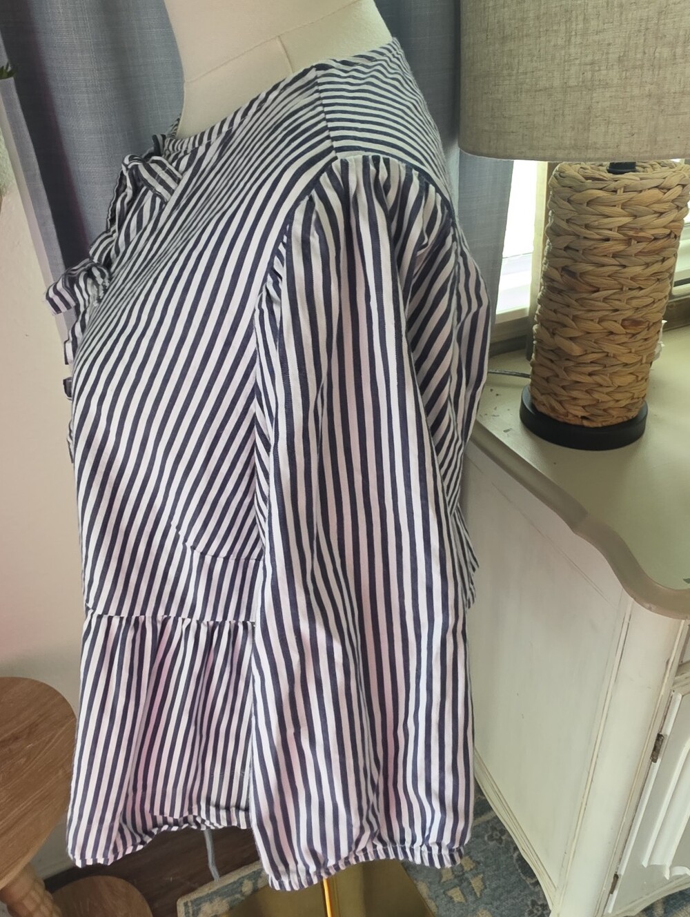 Striped Bow Top - Picture 3 of 5